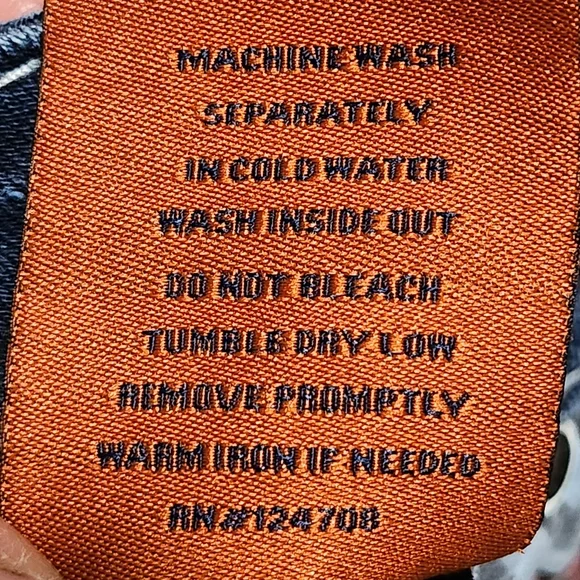 ROCK REVIVAL Betty Jeans Womens Size 23 Bootcut Y2K Bling Distressed Rhinestones - Picture 14 of 15